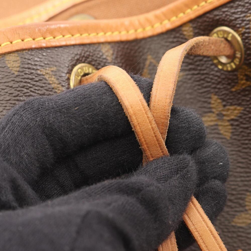 LOUIS VUITTON Brown Monogram Leather Backpack - Picture 10 of 12